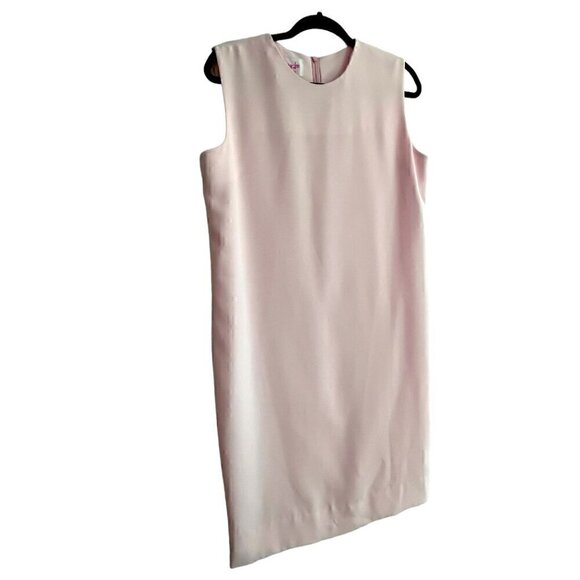 Harry Lee Light Pink Embellished Cocktail Mother of Bride Dress Jacket Size 12P - Picture 9 of 15